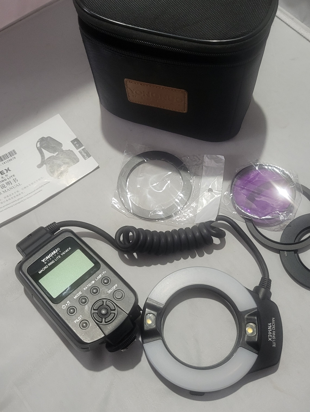 YONGNUO YN-14EX TTL Macro Ring LED Flash Light for Canon EOS 5D 60D 700D